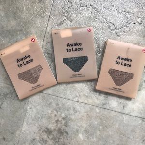 Lululemon Awake To Lace Cheeky Bikini